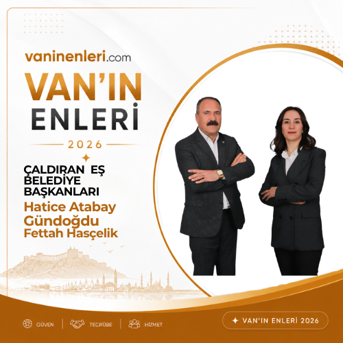 Çaldıran Eş Belediye Başkanları Hatice Atabay GÜNDOĞDU Fettah HASÇELİK